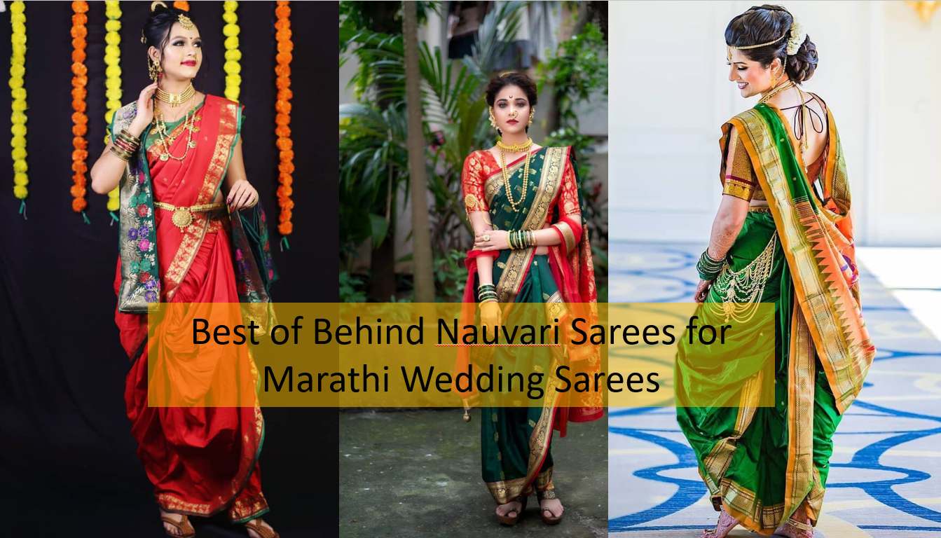 Maharastra's traditional saree| outfits Ideas for Marathi bridal| paithani  saree| nauvari saree...❤❤ - YouTube